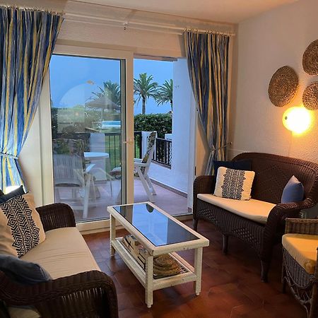 Sea & Pool View Garden Apartment Las Palmeras Нерха Экстерьер фото